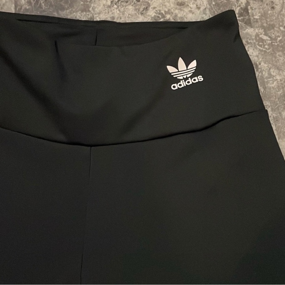 Adidas Originals Trefoil Black Leggings - Picture 3 of 7